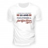 T-SHIRT 20 ANS TAILLE M