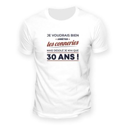 T-SHIRT 30 ANS TAILLE M