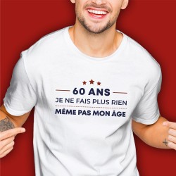 T-SHIRT 60 ANS TAILLE M