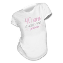 T-SHIRT 40 ANS TAILLE S