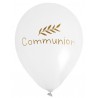 6 BALLONS COMMUNION