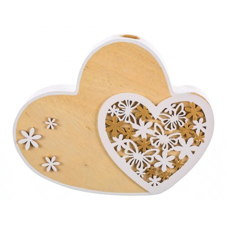 COEURS BOIS BLANC / OR