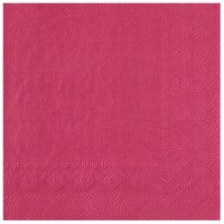 SERVIETTES OUATE X25 FRAMBOISE