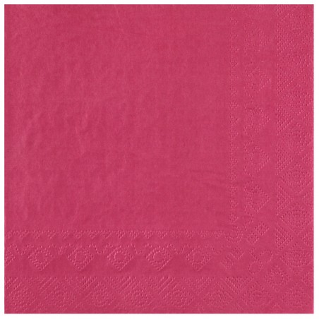 SERVIETTES OUATE X25 FRAMBOISE