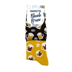 CHAUSSETTES DUO BLONDE/BRUNE