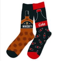 CHAUSSETTES DUO WHISKY/COCA