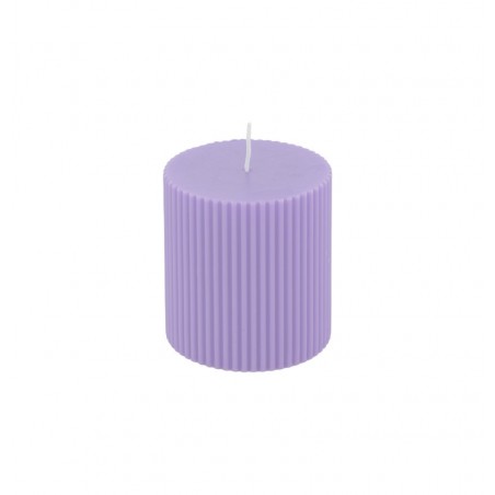 BOUGIE CANNELEE LILAS
