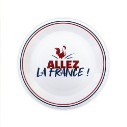 6 ASSIETTES "ALLEZ LA FRANCE"