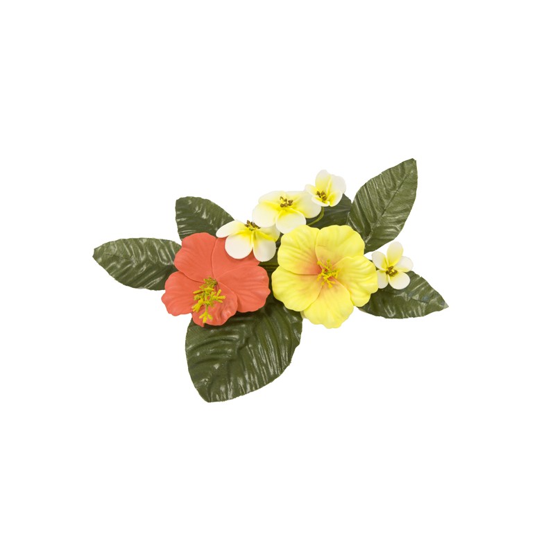 CENTRE DE TABLE HIBISCUS