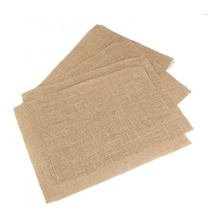SET DE TABLE JUTE X10