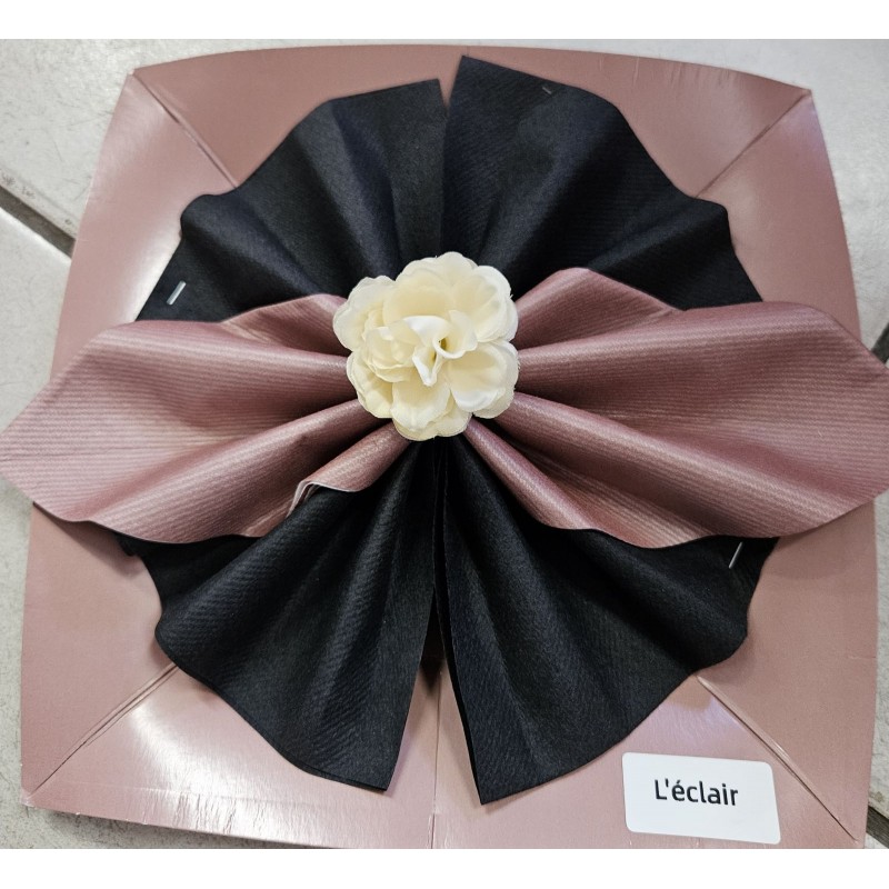 Pliage de serviette "l'éclair"