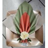 Pliage de serviette "feuille d'érable"