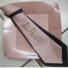 Pliage de serviette "cravate"