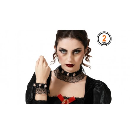 BRACELET + COLLIER HALLOWEEN