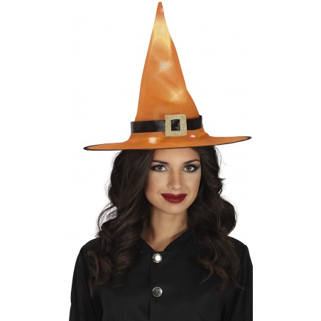 CHAPEAU LED ORANGE
