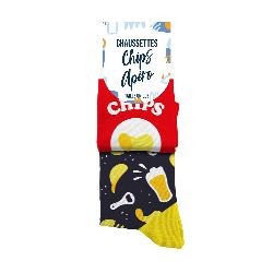 CHAUSSETTE DUO CHIPS APERO