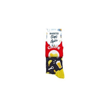 CHAUSSETTE DUO CHIPS APERO