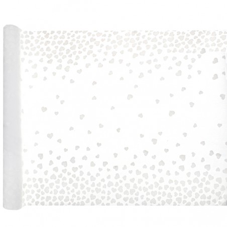 CHEMIN DE TABLE COEUR LARGE