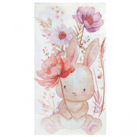 20 SERVIETTES LAPINOU