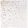 10 SERVIETTES  BUBBLES BLANC