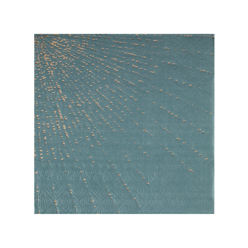 10 SERVIETTES BUBBLES EUCALYPTUS
