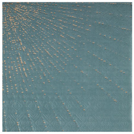 10 SERVIETTES BUBBLES EUCALYPTUS