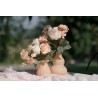 VASE FLORAL CORAIL