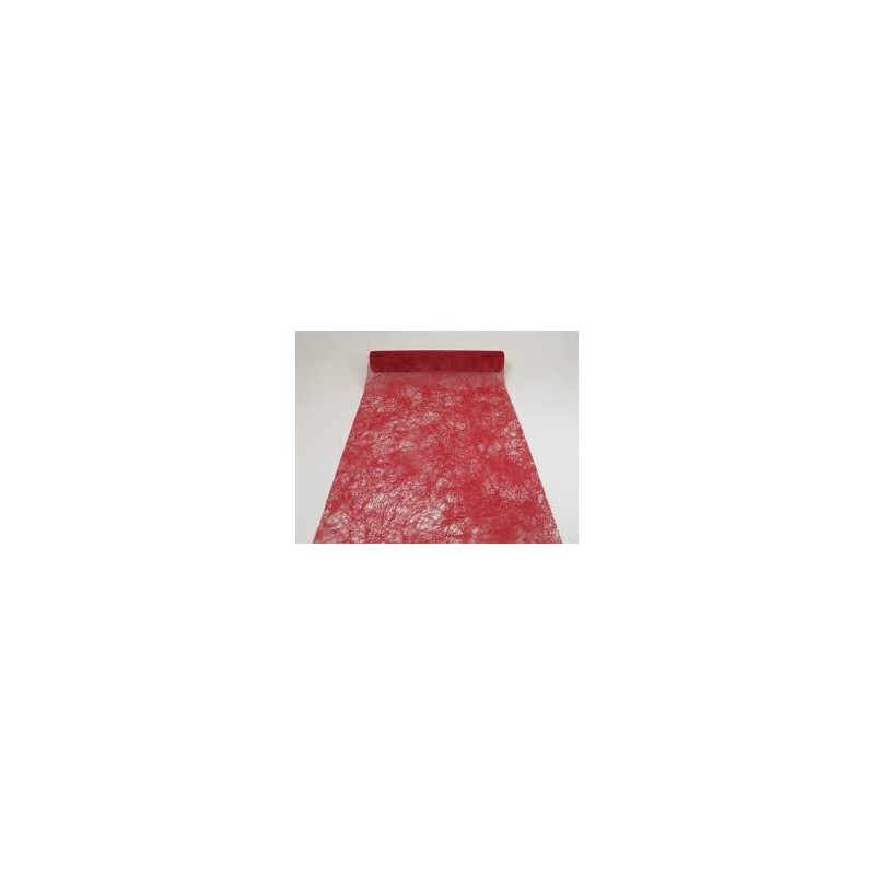 Chemin de Table Romance Rouge 10m x 0.30M