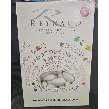 DRAGÉES AMANDES 500G  BLANC