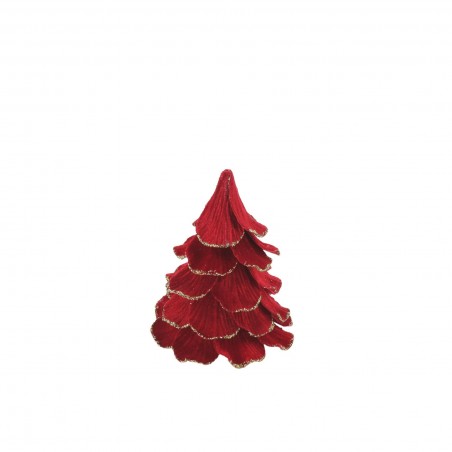 SAPIN VELOURS ROUGE GM
