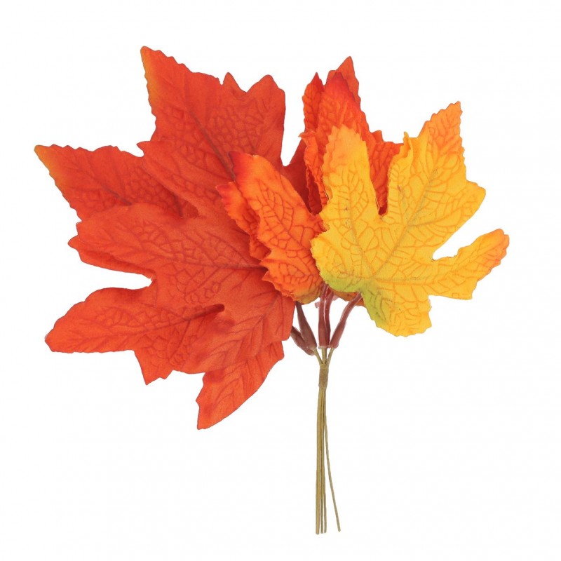 FEUILLES D'ERABLE X6