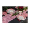 SET DE TABLE VICHY X6