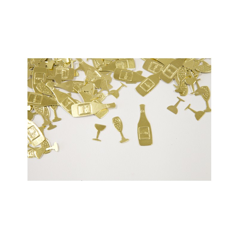 CONFETTIS DE TABLE OR
