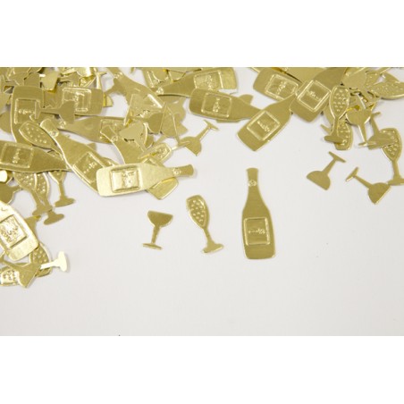 CONFETTIS DE TABLE OR