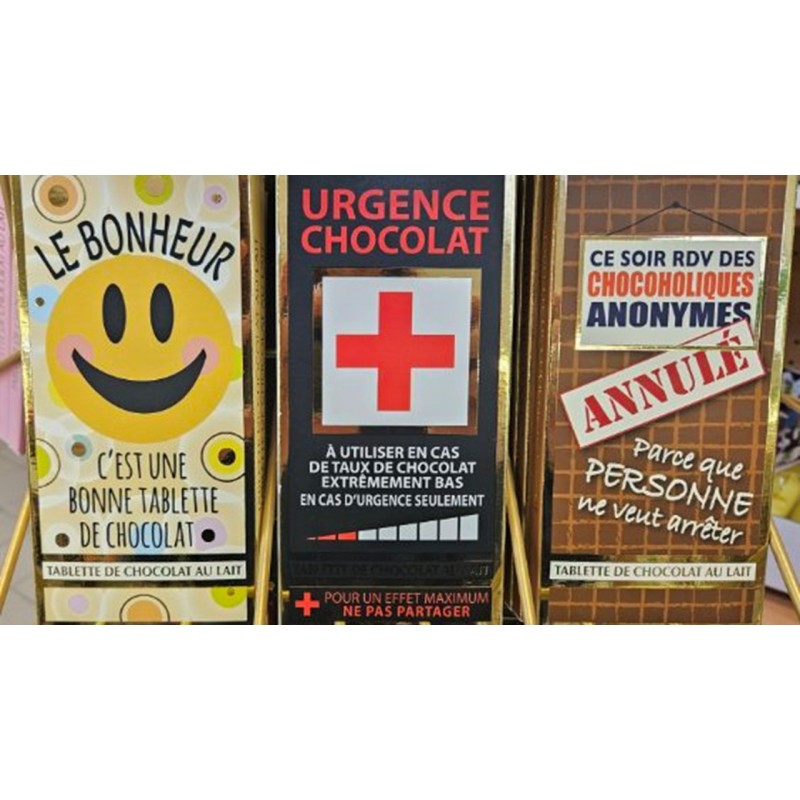 TABLETTE DE CHOCOLAT