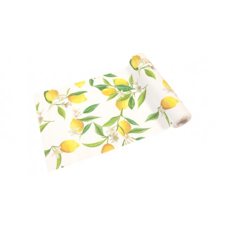 CHEMIN DE TABLE CITRON 4M