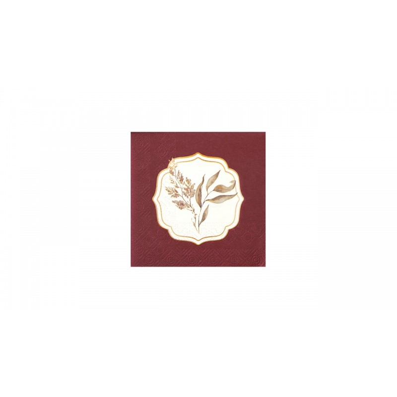 Petites Serviettes Sienne x12