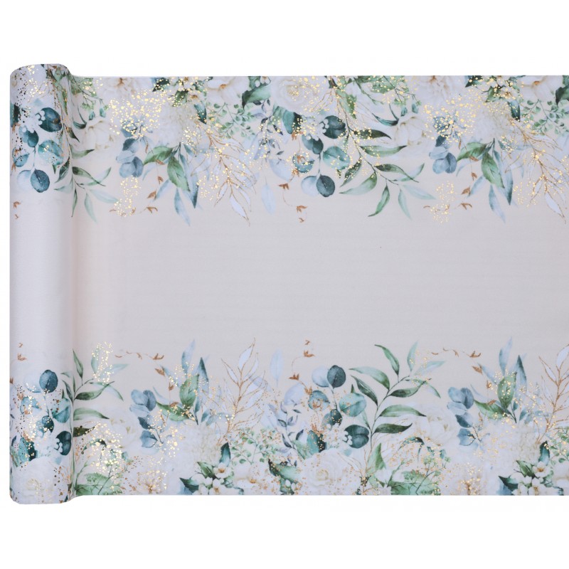 Chemin de Table vert anglais