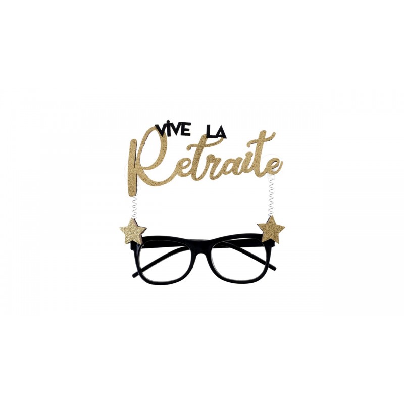 Lunette retraite dorée