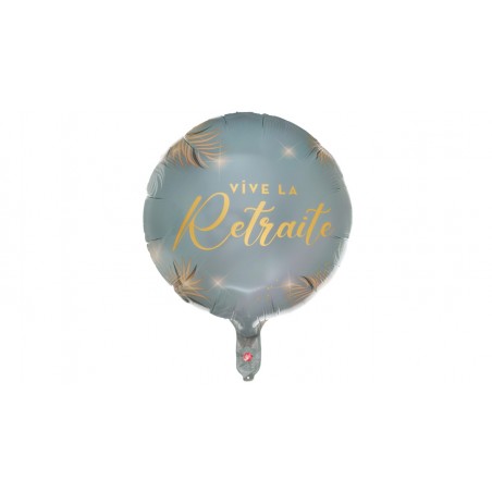 Ballon Alu  Retraite céladon
