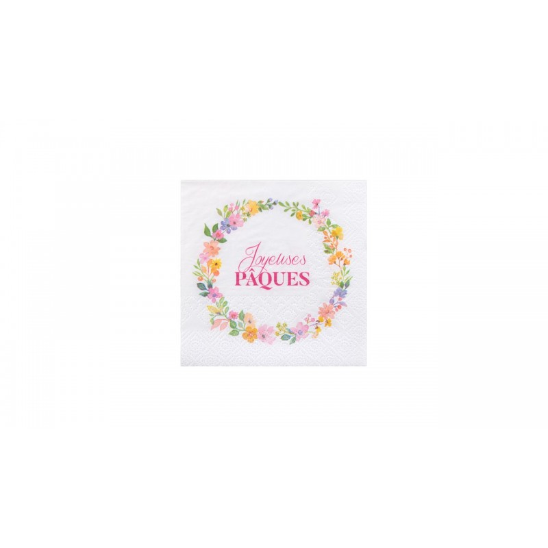Mini Serviettes Paques x12