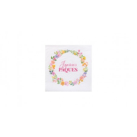 Mini Serviettes Paques x12