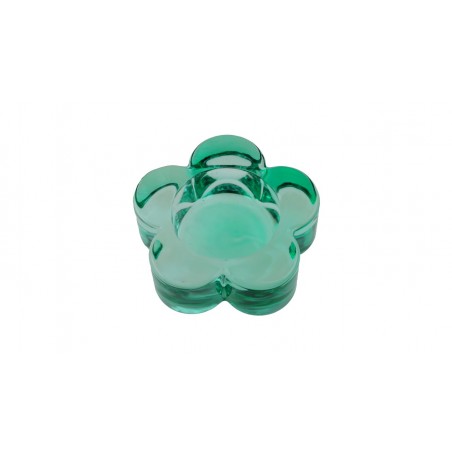 Porte Bougie Fleur vert