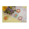 Petit Lapin 6 x 12 cm pivoine