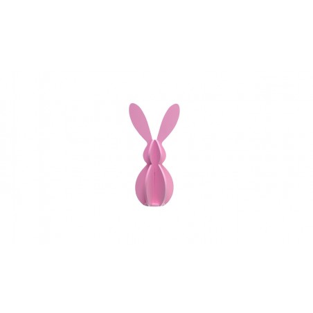 Petit Lapin 6 x 12 cm pivoine