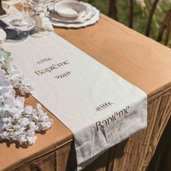 CHEMIN DE TABLE BAPTEME