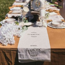 SERVIETTE BAPTEME X16