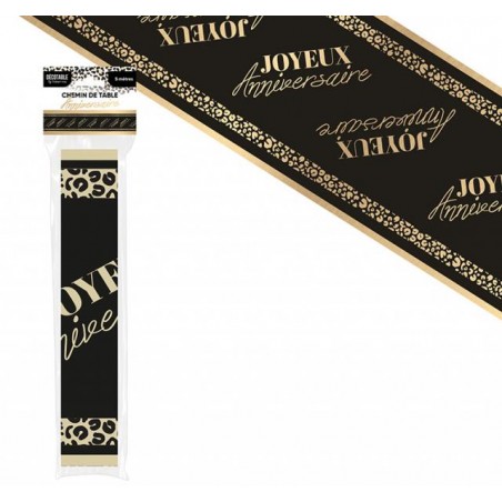 CHEMIN DE TABLE 5M LEOPARD