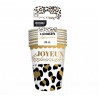 6 GOBELETS LEOPARD