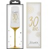 FLUTE A CHAMPAGNE 30 ANS